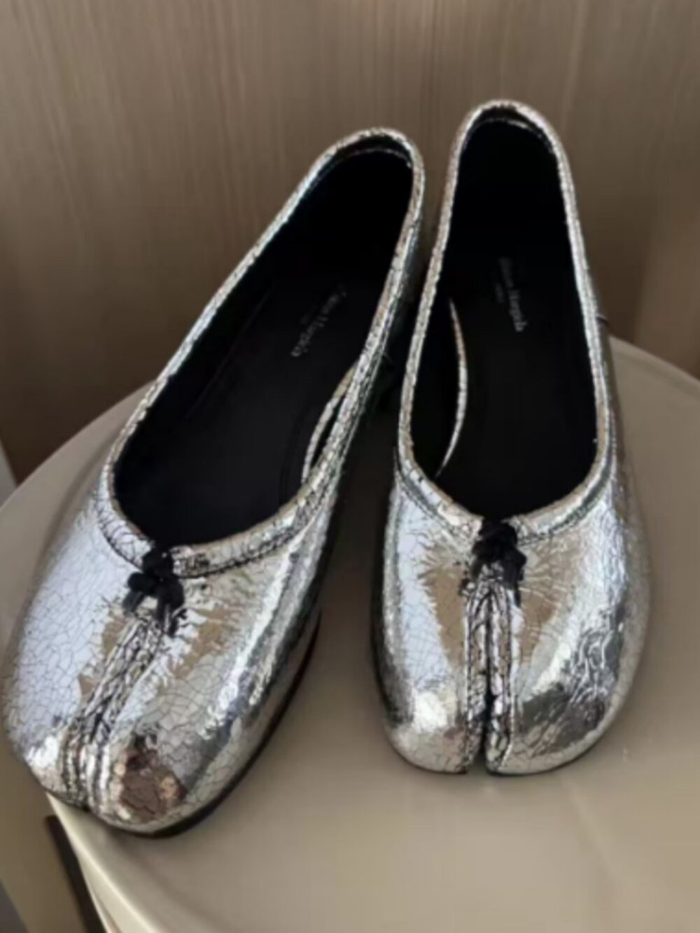 Maison Margiela Silver Heels